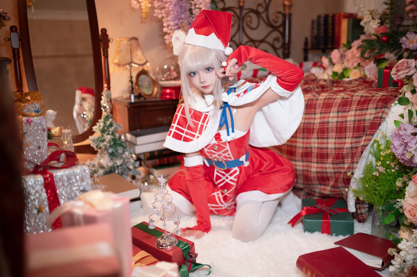 艾西Aiwest - 香子兰圣诞 [44P-541MB] tg@simisebaisi 【丝足阁】033.webp